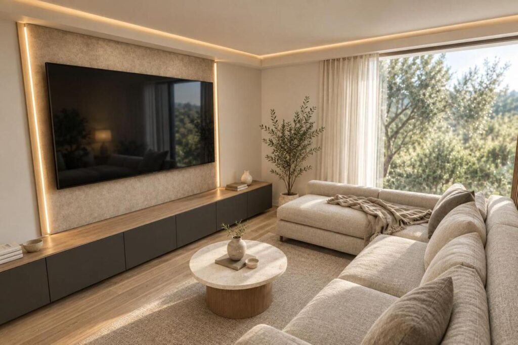 Palangos apartamentų B svetainė