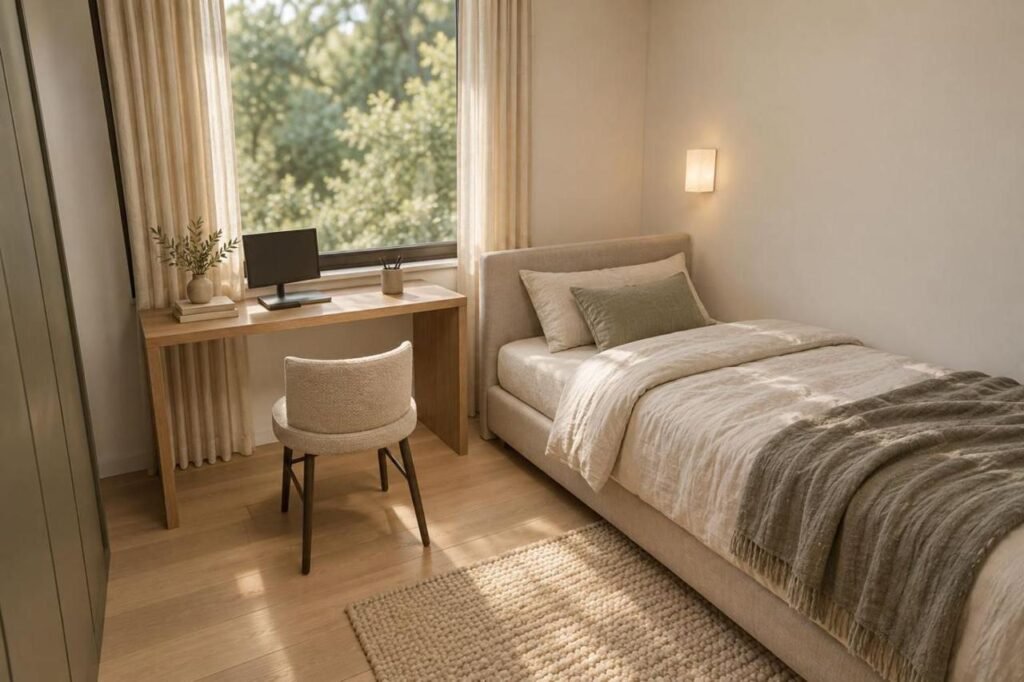 Palangos apartamentų B vaiko kambarys